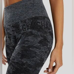 GYMSHARK Seamless Ruched Bum Leggings